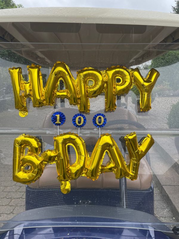 Herzlichen Glückwunsch zum 100. Geburtstag